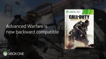 Call of Duty: Advanced Warfare is now playable on XboxOne via Backward Compatibility