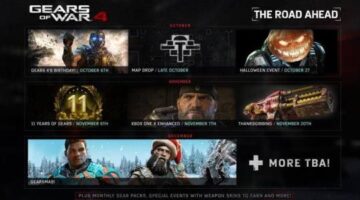 Gears of War 4: Content Detailed up to 2018