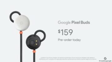 Google annouced Pixel Buds, their first wireless earphones