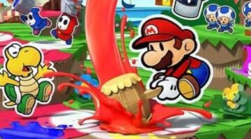 The Sticky, Paint-Soaked Fall of Paper Mario
