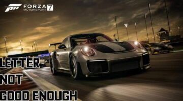 Forza Motorsport 7 Letter to Fans Is Not Good Enough