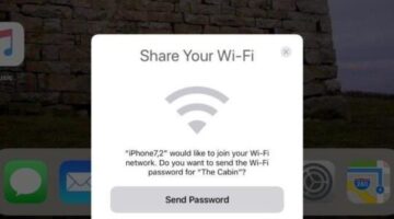 How to share your Wi-Fi password to nearby devices on iOS 11