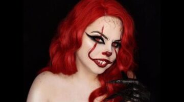 Collection of Sexy Pennywise Cosplay Coming to a Halloween Party Near You