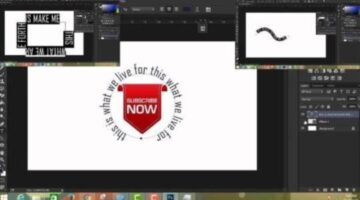 Photoshop Tutorial •How to type in circle or any custom path