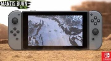 Mantis Burn Racing Nintendo Switch first look gameplay, will run at 60fps
