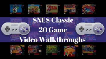 Super NES Classic Edition: 20 Games + Video Game Walkthroughs