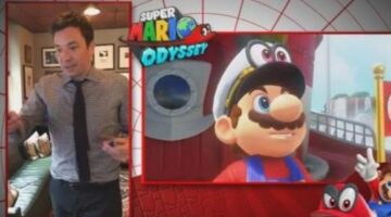 Jimmy Fallon plays Super Mario Odyssey