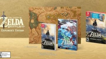 Zelda: Breath of the Wild – Explorer’s Edition live on Amazon