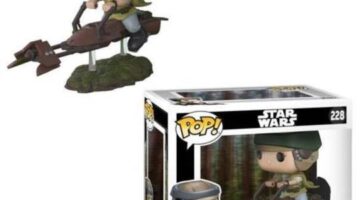 Star War Funko Pop Deluxe Leia on Speeder Bike Up for Pre-Order With Luke Chase