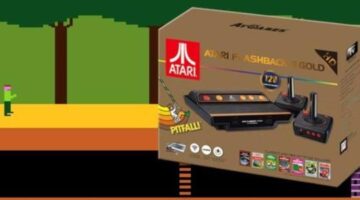 The Atari Flashback 8 HD gold console is out now in retail across the Nordic countries