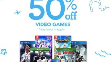 Toys “R” Us: B1G1 50% off games