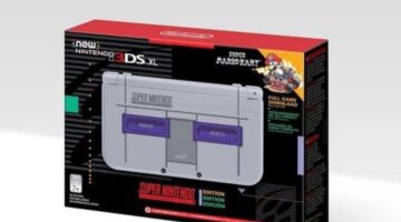 New Nintendo 3DS XL Super NES Edition now available