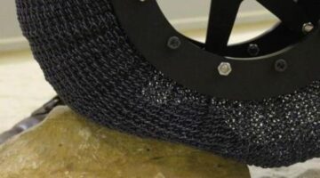 New NASA tires never get flat and are almost indestructible