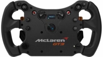 Fanatec announces McLaren GT3 CSL Elite wheel rim
