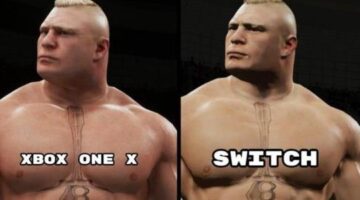 WWE 2K18 Nintendo Switch Comparison Images Show Noticeable Decline In Visuals