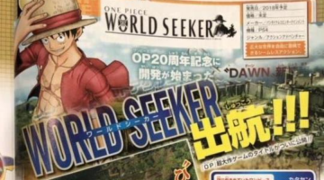 One Piece: World Seeker’s First Scan Shows Luffy, & Open World Gameplay