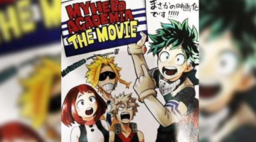 My Hero Academia 2018 Movie Announcement Scan
