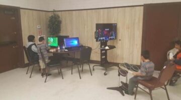 California wildfire survivor sets up gaming area for kids who lost homes in devastating blaze
