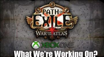 Path Of Exile War For The Atlas Xbox One and POE 3.2 Timeline