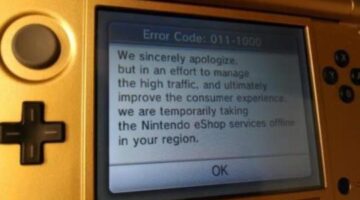 Nintendo E-Shop Reported Unaccessible Worldwide