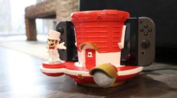 Nintendo Switch Super Mario Odyssey Dock Station Available for $99