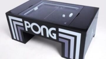This awesome coffee-‘Pong’ table has to be seen to be believed