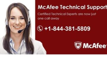 McAfee Support +1-844-381-5809