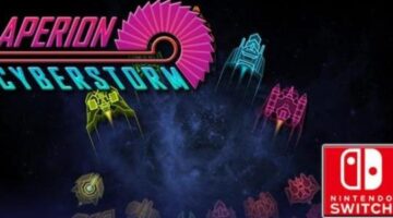 The bullet-hell twin-stick shooter “Aperion Cyberstorm” is coming to the Nintendo Switch in February