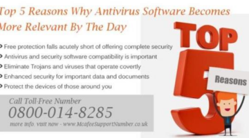 McAfee support contact UK