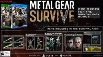 Metal Gear Survive Pre-orders Live, Discounted to $31.99