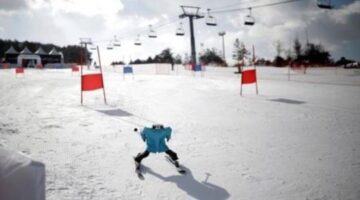 Robots take to the slopes on sidelines of Winter Games