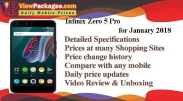 Infinix Zero 5 Pro Price in Pakistan – Specs, Review, Rating & Comparison