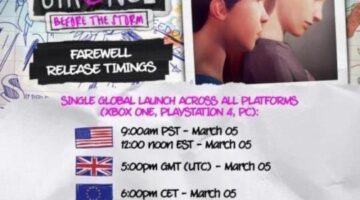 Release Date Of Life Is Strange: Before The Storm Bonus Episode Revealed
