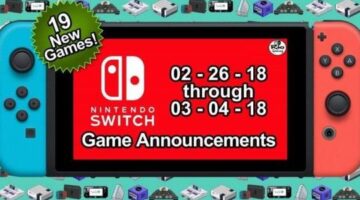 Switch Game Announcements