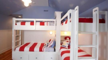 How to build a bunk bed with stairs For Kids