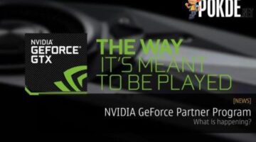 NVIDIA GeForce Partner Program — what is happening?