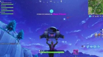 Fortnite Theory Claims a Meteorite Crash is Coming