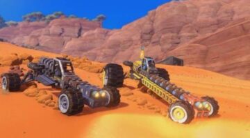 Trailmakers is a vehicle-building exploration game with influences from games like Besiege