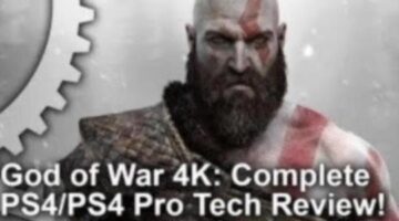 God of War is another tech powerhouse for PS4
