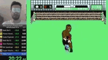 Aussie Sets New Punch-Out!! World Record While Blindfolded