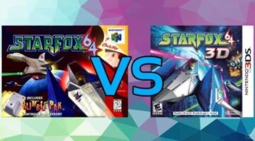 Star Fox 64 VS. Star Fox 64 3D