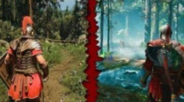 God of War on PS4 Pro Vs Ryse: Son of Rome on PC