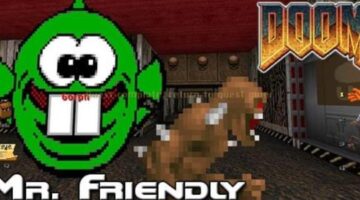 Mr. Friendly – A “Doom” mod that turns Doom into a nonviolent Animal Crossing-like game