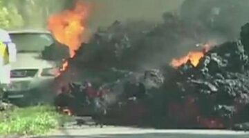Residents voice frustrations at meeting as Hawaii volcano continues to wreak havoc