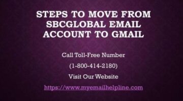 Steps To Move From SBCGlobal Email Account