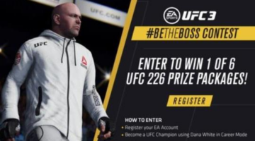 EA Sports Announce Be The Boss UFC 3 Contest