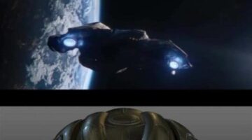Metroid inspired “The Predator” Ship?