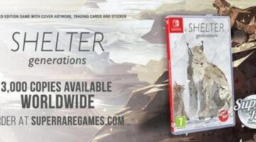The physical version of “Shelter Generations” is coming to Nintendo Switch