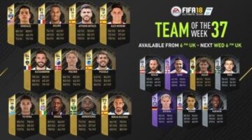 FIFA 18 Ultimate Team Team of the Week (TOTW) #37 – May 30th 2018