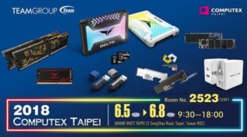 TEAMGROUP’s Charm in Gaming Dominates the COMPUTEX 2018